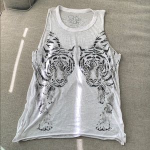 Tiger sleeveless shirt
